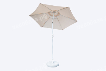 Зонт пляжный Standart d2 с наклоном - песочный